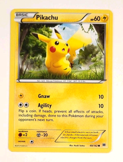 Pikachu - 48/162 - XY BREAKthrough - English - Near Mint - Pokemon Card_104 - Image 1