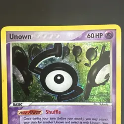 Pokemon TCG Unown [S] Holo Card 5/28 Unseen Forces 2005 - Image 2