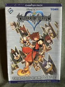 2007 Disney Kingdom Hearts Chapter Pack Trading Card Game Tomy Factory Sealed - Image 1