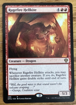 MTG Dominaria United, Ragefire Hellkite - Image 1