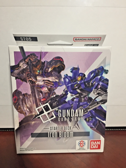 Gundam Card Game TCG Iron Bloom Starter Deck ST05 English NEW SEALED in hand - Image 1