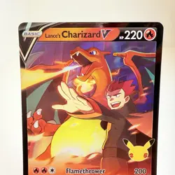 Lance's Charizard V SWSH133 SWSH: Sword & Shield Promo Cards Holo - Image 2