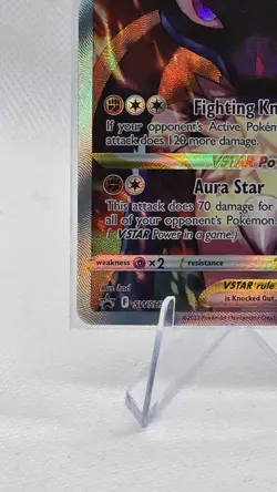 Pokemon TCG Lucario VSTAR SWSH291 SWSH: Sword & Shield Promo Cards Holo - Image 3