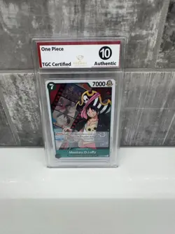 Monkey.D.Luffy OP02-041 One Piece Card Game Graded - Cracked Case - Image 1