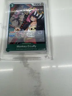 Monkey.D.Luffy OP02-041 One Piece Card Game Graded - Cracked Case - Image 4