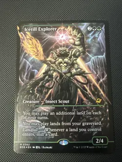 1x - Icetill Explorer - FOIL SHOWCASE #362 - Edge of Eternities - NM MTG - Image 4