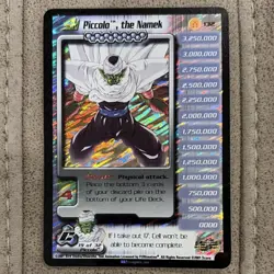 Dragon Ball Z TCG Piccolo the Namek Physical Attack Holo Card Score 2001 132 - Image 1