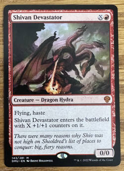MTG Dominaria United, Shivan Devastator - Image 1