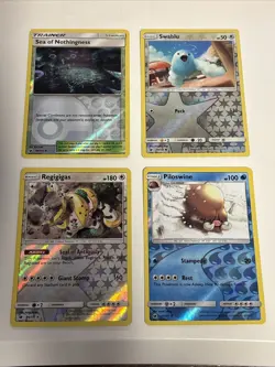 Pokemon 2017 Sun & Moon Crimson Invasion Reverse Holo Card Lot LP - Image 1