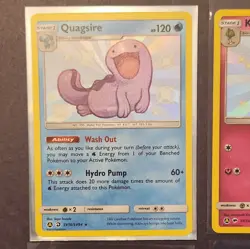 Pokemon Holo Card Lot (4) Charmander, Froakie, Kirlia, Quagsire Baby Shiny - Image 5