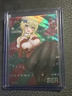 Senpai Goddess Haven Lumine SER-001 Serial Numbered Card /888 genshin Impact - Image 1