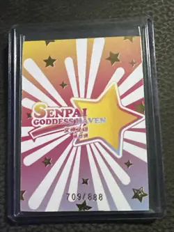 Senpai Goddess Haven Lumine SER-001 Serial Numbered Card /888 genshin Impact - Image 2