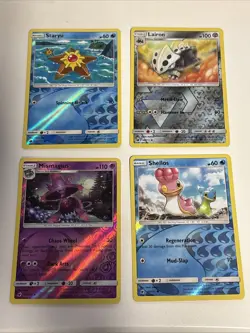 Pokemon 2017 Sun & Moon Crimson Invasion Reverse Holo Card Lot LP - Image 1
