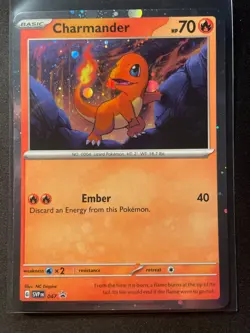 Pokemon - Charmander Holo - SVP047 - Black Star Promo Card - Image 1