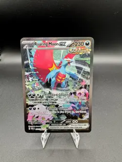 Roaring Moon EX Sir 251/182 Paradox Rift Holo Pokemon TCG Card NM Condition - Image 1
