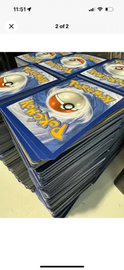 1000 + English Pokemon Cards | Bulk Lot Pack Fresh Mint Condition 1998-2025 - Image 1