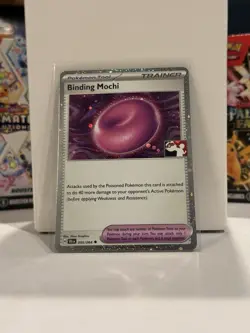 Binding Mochi 55/064 HOLO Play! Stamp Prize Pack NM - Pokemon Card - Image 1
