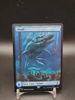 Island Basic Land Ixalan Jurassic World NM MTG - Image 1