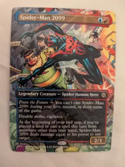 Spider-Man 2099 Non-Foil R Borderless Spider-man NM MTG - Image 1