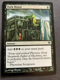 MTG Dark Ritual {Duel Decks: Phyrexia vs. the Coalition} - LP - Image 1