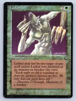 MTG Lurker R The Dark (DRK) NM Magic - Image 1