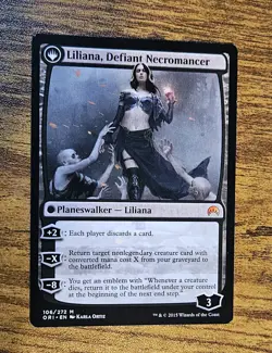 Liliana, Heretical Healer / Defiant Necromancer - Mythic NM - MTG Origins ⚔B&B - Image 2