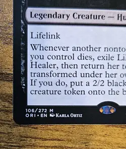 Liliana, Heretical Healer / Defiant Necromancer - Mythic NM - MTG Origins ⚔B&B - Image 4