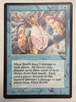Mind Bomb (LP) The Dark DRK Magic The Gathering MTG Vintage 1994 - Image 1