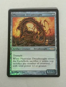 MTG FOIL Phyrexian Dreadnought Judge Promo Magic the Gathering - Image 1