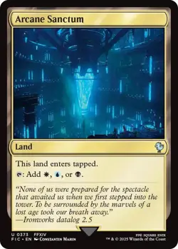 Arcane Sanctum 0373 MTG Commander FINAL FANTASY Uncommon NP - Image 1