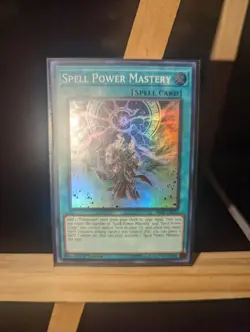 Yugioh Spell Power Mastery SR08-EN022 Super Rare 1st Ed NM - Image 1
