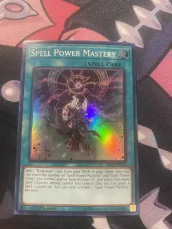 Yu-Gi-Oh! Spell Power Mastery SR08-EN022 Order of the Spellcasters 1st Edition - Image 1