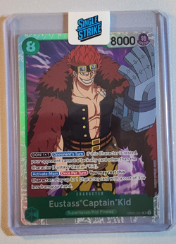 EUSTASS CAPTAIN KID OP01-051 SR One Piece ROMANCE DAWN English SINGLE STRIKE - Image 1