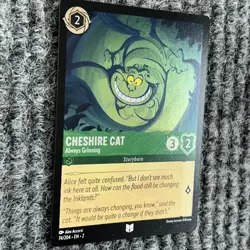 Disney Lorcana RotF Cheshire Cat Always Grinning 74/204 Uncommon Foil NM - Image 3