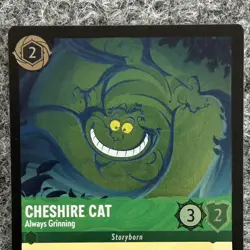 Disney Lorcana RotF Cheshire Cat Always Grinning 74/204 Uncommon Foil NM - Image 5