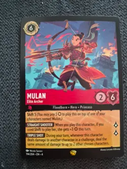 Mulan - Elite Archer #114 Disney Lorcana Ursula's Return - Image 1