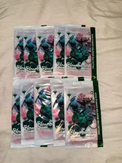 Sealed MTG Bloomburrow Collector Booster Sample Pack Lot 10 - Image 1