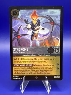 Lorcana Cold Foil - Syndrome - Out for Revenge 172/204 - Wilds Unknown - Image 1