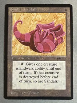 MTG / Sandals of Abdallah / ARN / Uncommon / MP ***Reserved List - Image 1