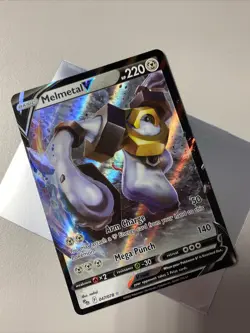 Melmetal V 047/078 -- Pokemon Go -- NM - Mint Holo Ultra Rare Card - Image 2