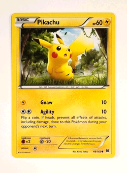 Pikachu - 48/162 - XY BREAKthrough - English - Near Mint - Pokemon Card_100 - Image 1