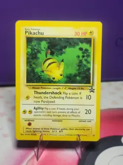 Pokemon TCG Black Star Promo Pikachu Card 27/53 WOTC 2000 LP - Image 1
