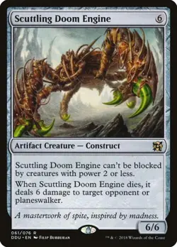 Scuttling Doom Engine - Near Mint MTG Duel Decks: Elves vs Inventors - Image 1