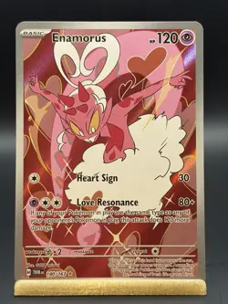 Enamorus Twilight Masquerade Illustration Rare Pokemon TCG Card 180/167 - Image 1