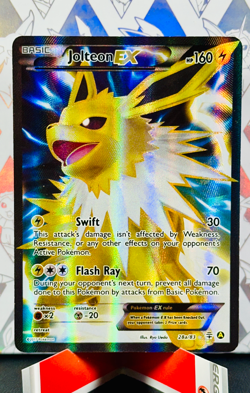 Jolteon EX 28a/83 Generations Full Art Pokemon Card LP/NM - Image 1