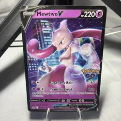 Mewtwo V SWSH223 SWSH: Sword & Shield Promo Cards Holo - Image 1