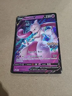 Mewtwo V SWSH223 SWSH: Sword & Shield Promo Cards Holo NM PK000528 - Image 1