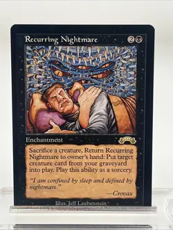 Recurring Nightmare Exodus 1998 Near Mint Never Played Magic The Gathering Mtg - Image 1