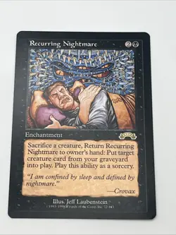 Recurring Nightmare Exodus 1998 Near Mint Never Played Magic The Gathering Mtg - Image 4