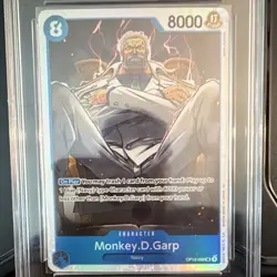 One Piece Monkey.D.Garp OP12-056 Legacy of the Master GMA 10 Card - Image 4